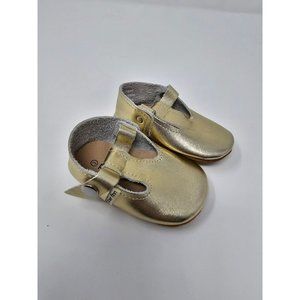 NEW! Girls Piper Finn Shoes‎ - T Strap Mary Jane - GOLD size 3